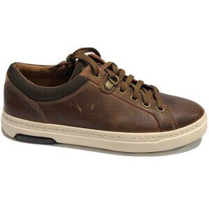 Rockport Men’s Pulse Tech Cupsole Brown Leather Shoes, Size 7 M